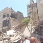 (عقار منهار في مصر، أرشيفية)