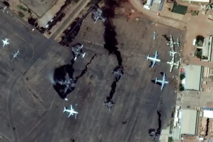 هجوم المسيّرات على مطار الخرطوم