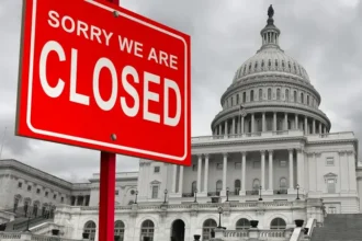صورة تعبيرية عن إغلاق الحكومة الأميركية