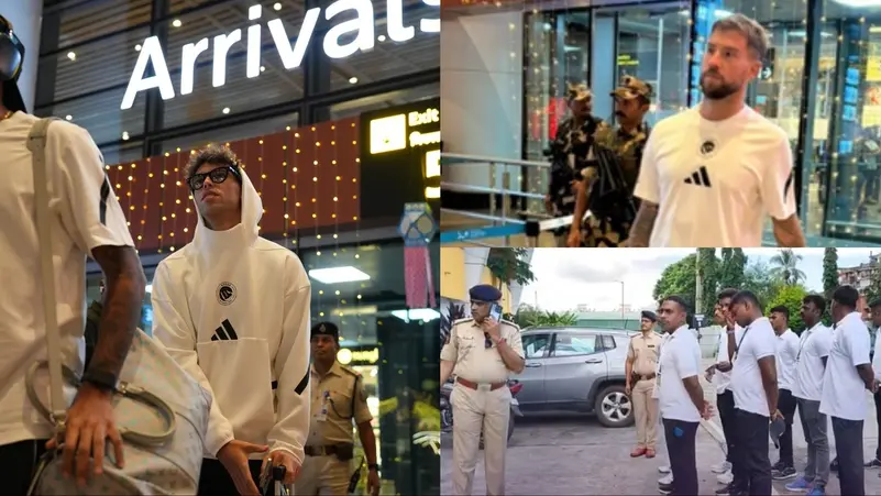 بعثة النصر وصلت، الاثنين، إلى غوا الهندية