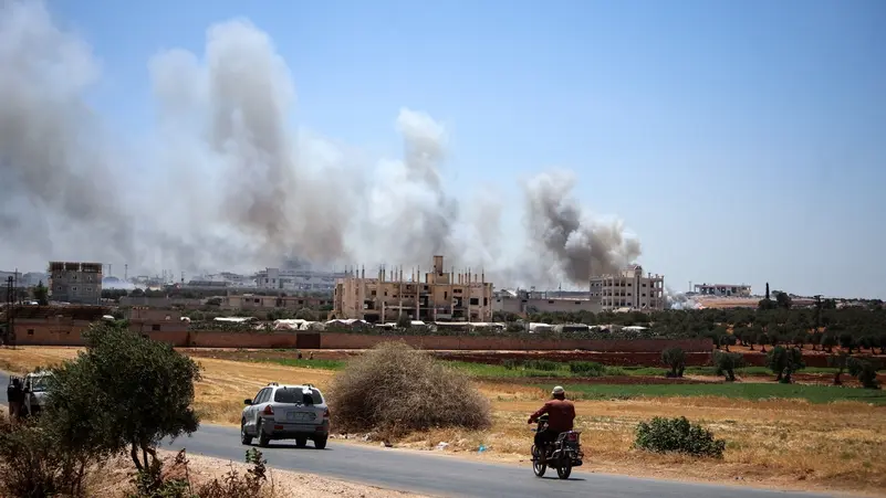 اشتباكات سابقة في ريف إدلب في يوليو الماضي