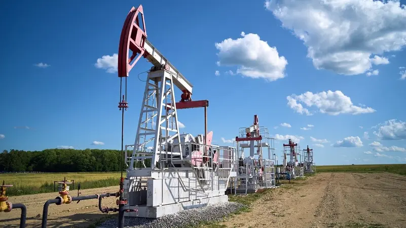 حقل نفط في روسيا