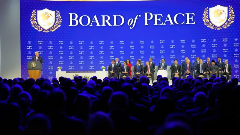 ترامب يلتقي أعضاء مجلس السلام