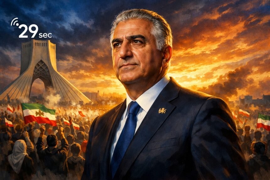 من هو رضا بهلوي؟ نجل آخر شاه لإيران الذي دعا الشعب للنزول إلى الشوارع