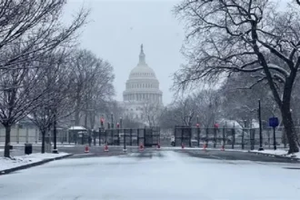 عاصفة شتوية