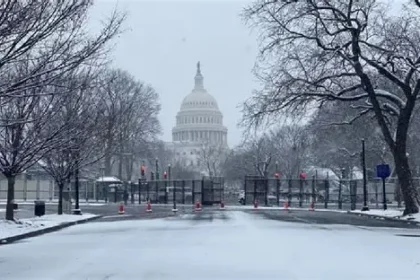 عاصفة شتوية