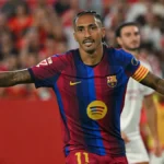 لاعب نادي برشلونة رافينيا