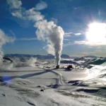صورة تعبيرية لطاقة الصخورة فائقة السخونة