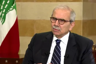 رئيس الحكومة اللبنانية، نواف سلام،