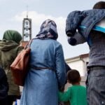 صورة للاجئين سوريين